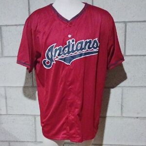 Cleveland Indians Red Mike Clevinger Jersey Unisex Size XL